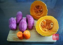 双色杂粮馒头的做法图解1