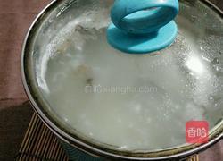 鸡蛋腊肉大米粥的做法图解3