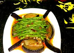 豆角烧紫茄
