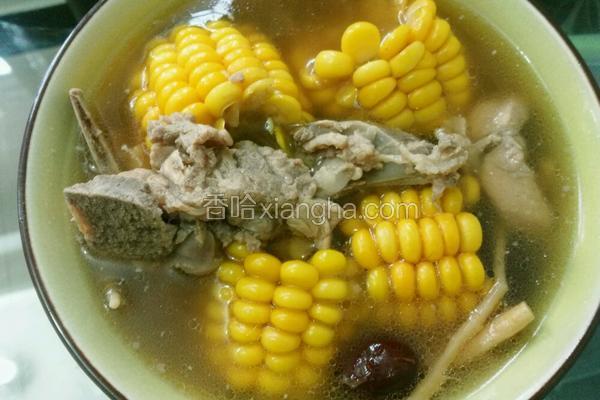 玉米排骨汤（高压锅）超简单版