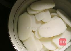 香菇青菜汤年糕的做法图解2