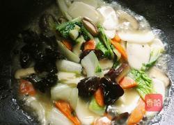 香菇青菜汤年糕的做法图解15