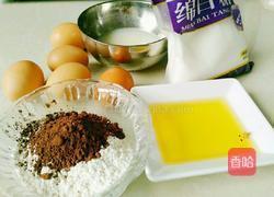 八寸可可粉蛋糕的做法图解1