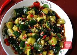 刀拍凉拌黄瓜的做法图解6