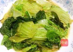 虾油白菜的做法图解5