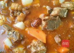 红白萝卜炖排骨的做法图解7