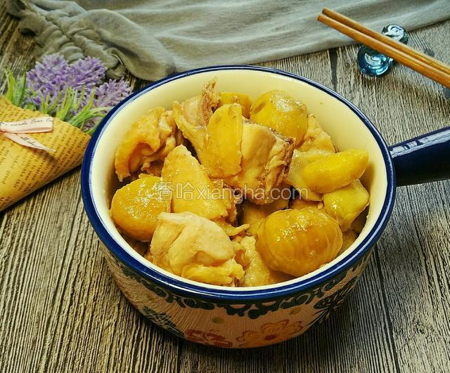 板栗蒸鸡