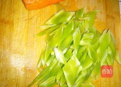 肉炒莴苣的做法图解1