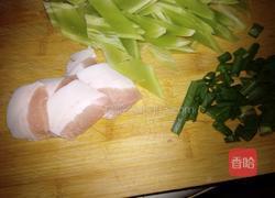 肉炒莴苣的做法图解3