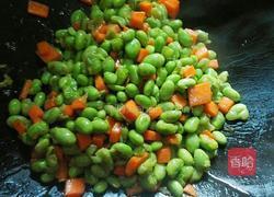 素炒毛豆丁的做法图解7