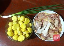 板栗焖鸡肉的做法图解4
