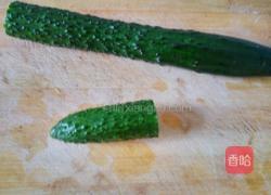 黄瓜拼盘（桂林山水）的做法图解1