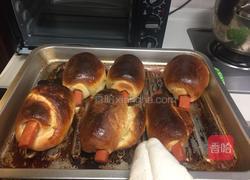 火腿黄油面包的做法图解6