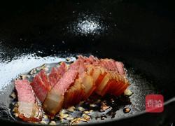 荷兰豆炒腊肉的做法图解5