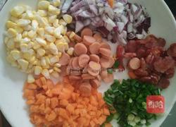 七彩炒饭的做法图解2