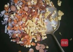 七彩炒饭的做法图解5