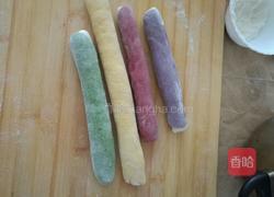 蔬菜汁饺子的做法图解3