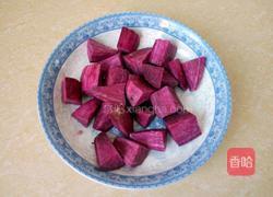 南瓜紫薯粥的做法图解3