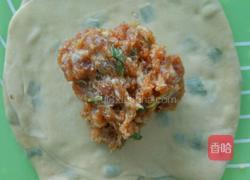 猪肉香葱烧饼的做法图解5