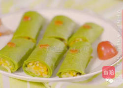 蔬菜卷饼的做法图解8