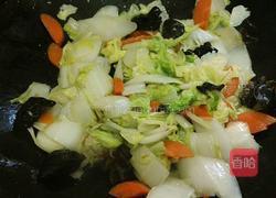 素炒小白菜的做法图解9