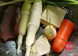 冬笋香干炒肉丝的做法图解1