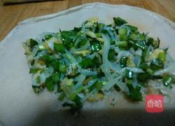 韭菜盒子(煎饼盒子)的做法图解2