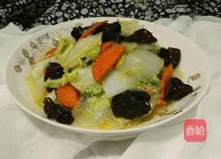 素炒小白菜的做法图解12