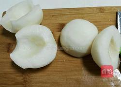 冰糖雪梨炖燕窝的做法图解5