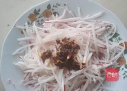 凉拌酸甜萝卜丝的做法图解3