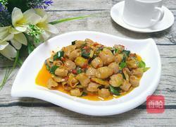蒜苗爆小肠的做法图解10