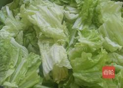 白菜炖豆腐的做法图解2