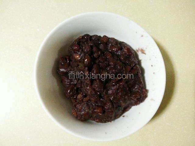 自己熬的豆沙馅（加过糖了）