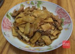 瘦肉炒鸡腿菇的做法图解10