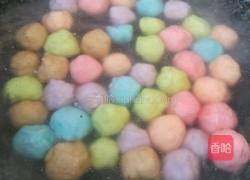 七彩芋圆的做法图解4