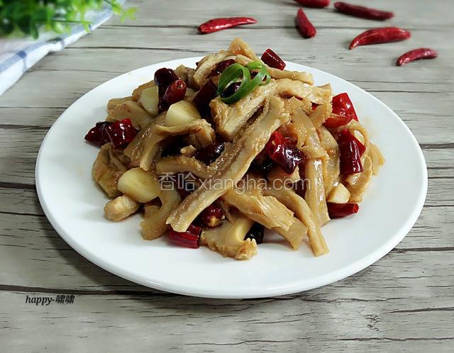 炝炒牛肚