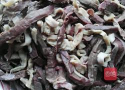 羊杂碎炒土豆条的做法图解1