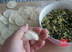 韭菜鸡蛋馅儿水饺的做法图解5