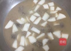 牛肉萝卜汤的做法图解5