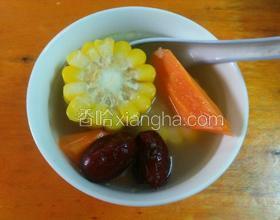 排骨玉米蘿卜湯