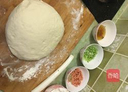 葱油花卷（葱油火腿花卷）的做法图解1