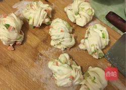 葱油花卷（葱油火腿花卷）的做法图解16