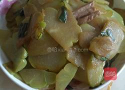 炒佛手瓜的做法图解7