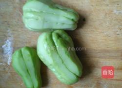 炒佛手瓜的做法图解2