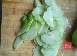 炒佛手瓜的做法图解3