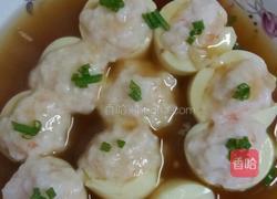 清蒸玉子虾球的做法图解4