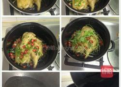 无水葱油鸡的做法图解5