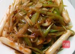 芹菜年糕的做法图解7