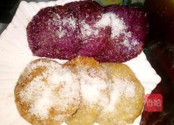 紫薯饼芋头饼的做法图解4