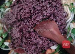 彩色香肠炒饭的做法图解6